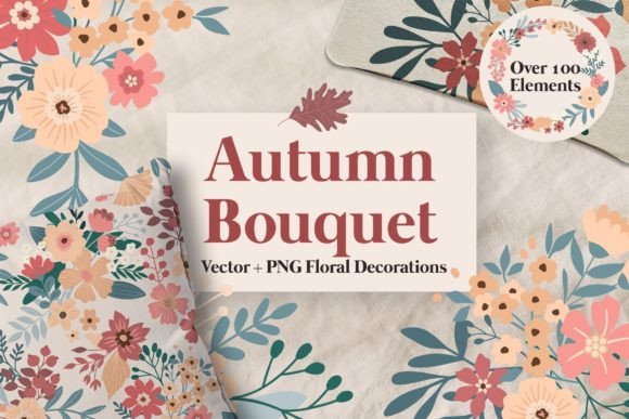 Autumn Floral Illustrations: A Comprehensive Guide to Seasonal Design Assets