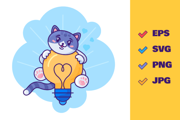Creative Cat: A Whimsical Vector for Brand Storytelling