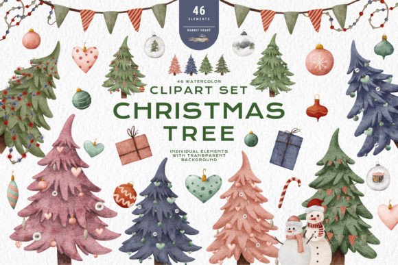 Elevating Holiday Design with High-Resolution Watercolor Assets