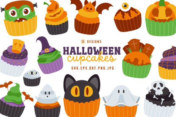 Integrating the Halloween Cupcakes Bundle into Your Creative Workflow