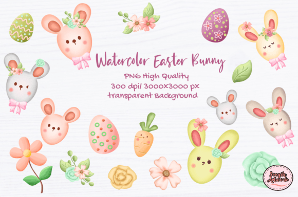 Integrating Watercolor Easter Bunny Assets into Professional Design Workflows