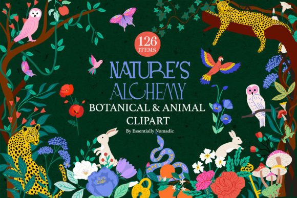 Jungle Botanical Clipart Set: A Comprehensive Review for Digital Creators