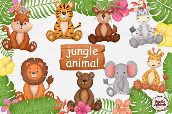 Understanding the Value and Versatility of Watercolor Animal Jungle Clipart