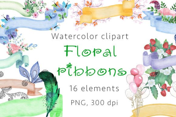 Understanding the Value of High-Resolution Floral Ribbons Clipart in Digital Design